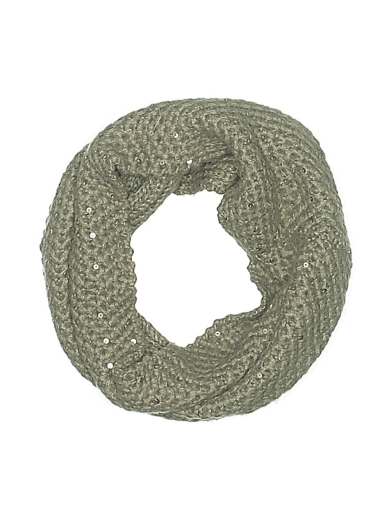 Pre-owned Ann Taylor Scarf In Gray
