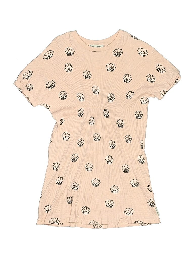 Pre-owned Sproet And Sprout Kids' Dress In Brown