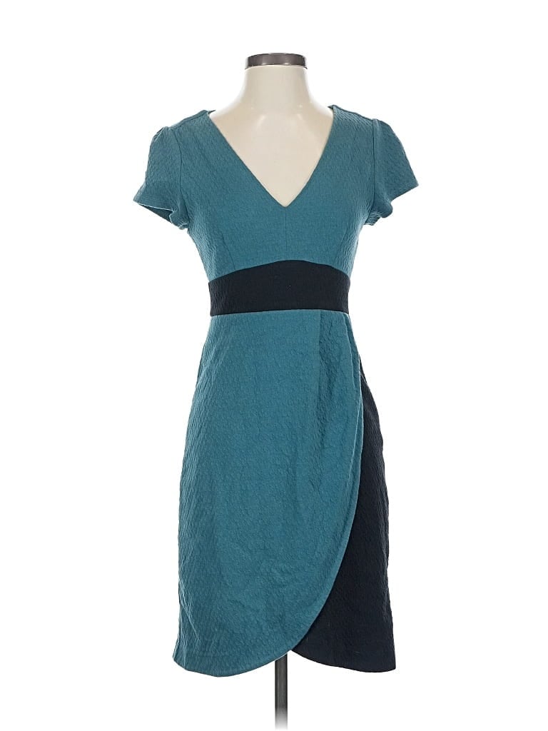 Pre-owned Maeve Casual Dress In Blue