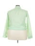 Misslook Green Long Sleeve Blouse Size 3X - photo 2