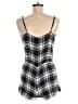 Aerie Plaid Black Romper Size S - photo 2