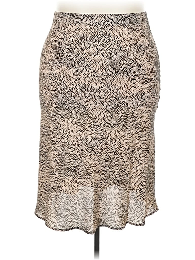 Pre-owned Assorted Brands Casual Skirt In Brown