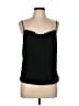 Leith 100% Polyester Black Sleeveless Top Size L - photo 1