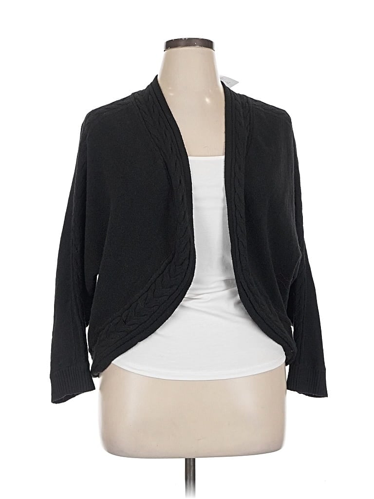 Pre-owned Torrid Cardigan Sweater In Black