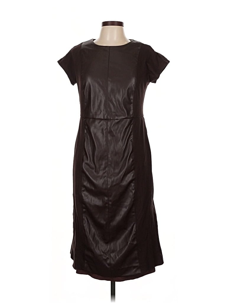 Pre-owned Ann Taylor Casual Dress In Brown