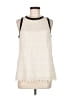 Nanette Lepore Ivory Sleeveless Blouse Size M - photo 1