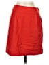 J.Crew Solid Red Wool Skirt Size 0 - photo 1