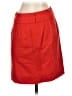 J.Crew Solid Red Wool Skirt Size 0 - photo 2