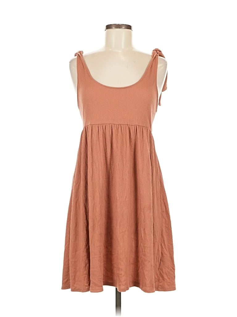 Pre-owned Wild Fable Casual Dress In Brown