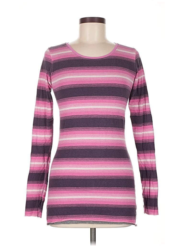 Pre-owned Lululemon Athletica Long Sleeve T-shirt In Pink