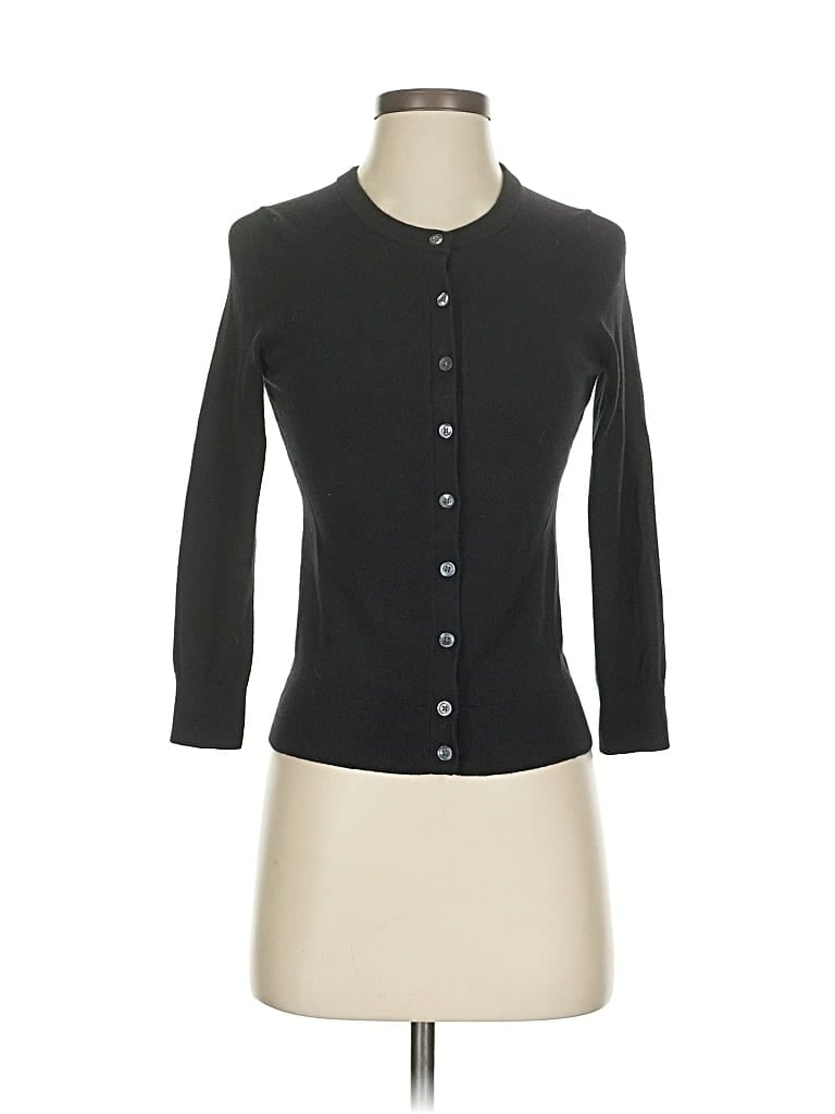 Pre-owned Banana Republic Cardigan Sweater In Black