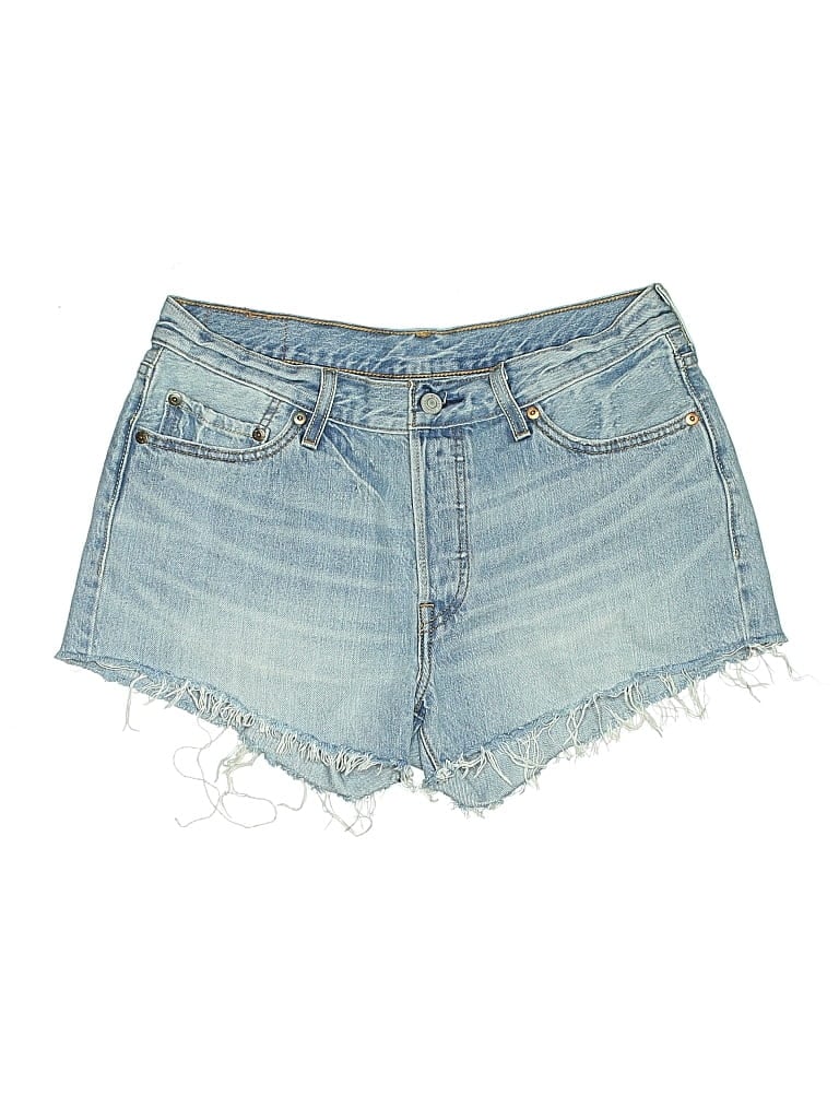 Pre-owned Levi's Denim Shorts In Blue