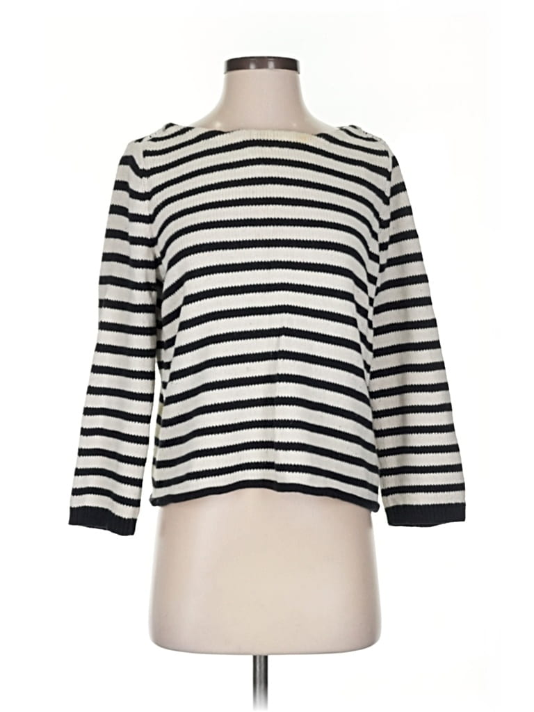 Pre-owned Marled By Reunited Pullover Sweater In Silver