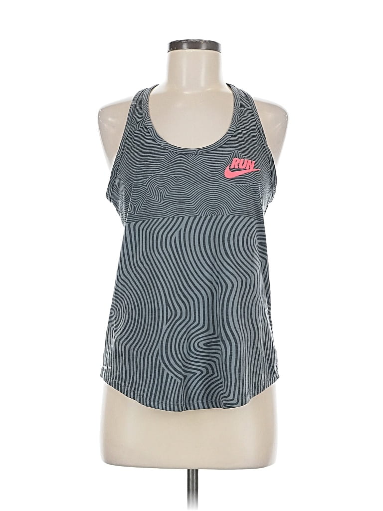 NIKE Pre-owned Active Tank Top In Gray