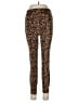Weekend Animal Print Brown Leggings Size L - photo 2