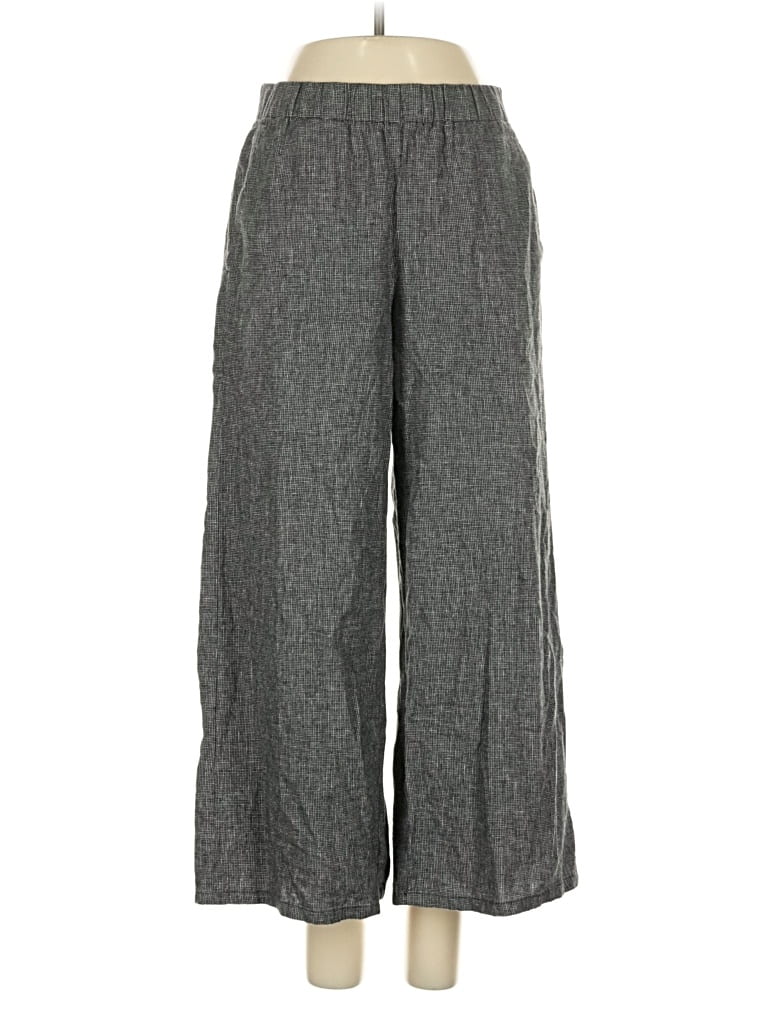 Pre-owned Eileen Fisher Casual Pants In Black