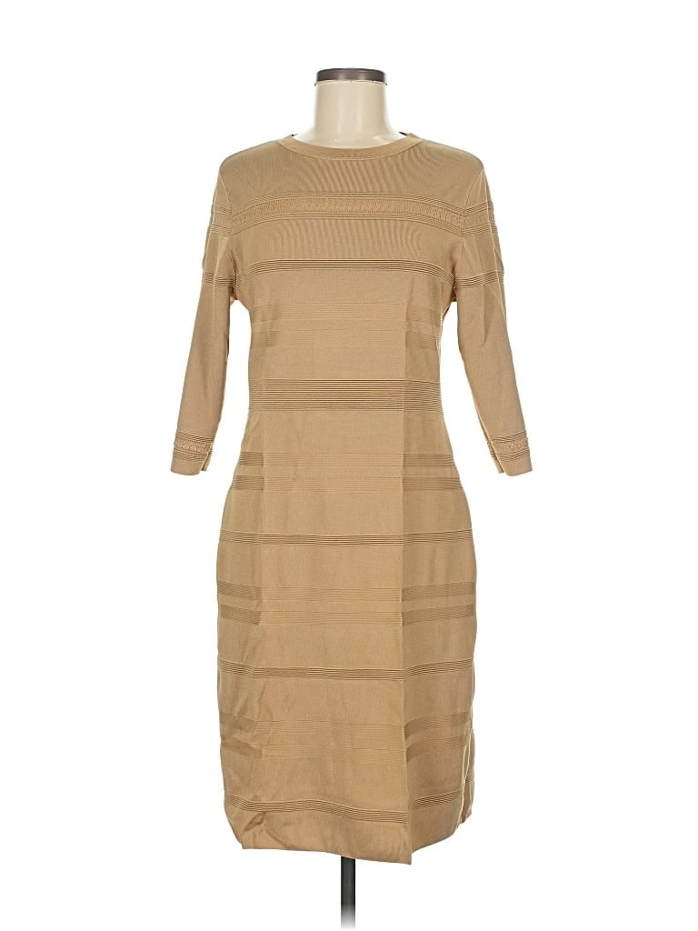 Pre-owned H&m Casual Dress In Brown