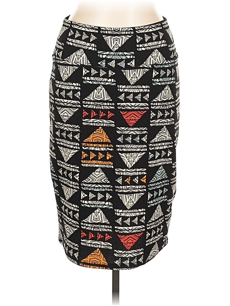 Pre-owned Lularoe Casual Skirt In Black
