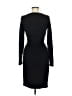 Unbranded Solid Black Cocktail Dress Size M (estimated) - photo 2