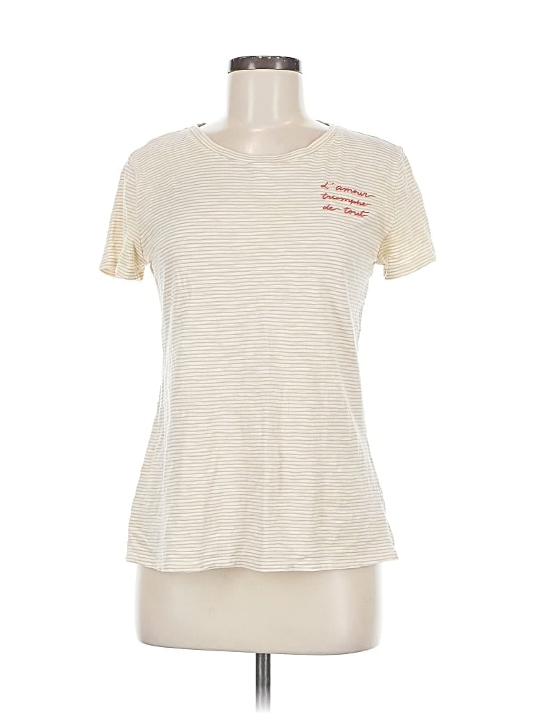 Pre-owned Lauren Conrad Short Sleeve T-shirt In White