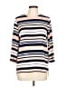 Primark Stripes Pink 3/4 Sleeve T-Shirt Size 10 - photo 1