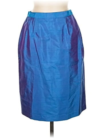 Saks Fifth Avenue Silk Skirt (view 1)