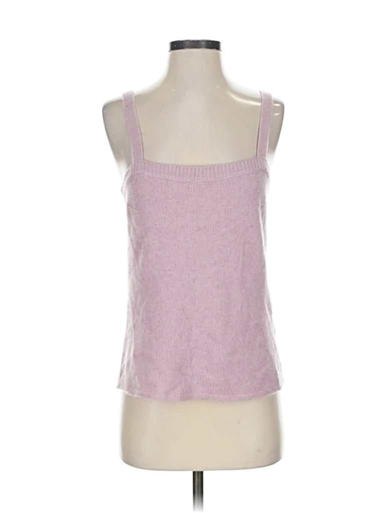 Pre-owned 360cashmere Tank Top Pink Strapless Neckline Tops