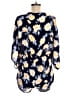 On The Road... 100% Polyester Floral Blue Romper Size S - photo 2
