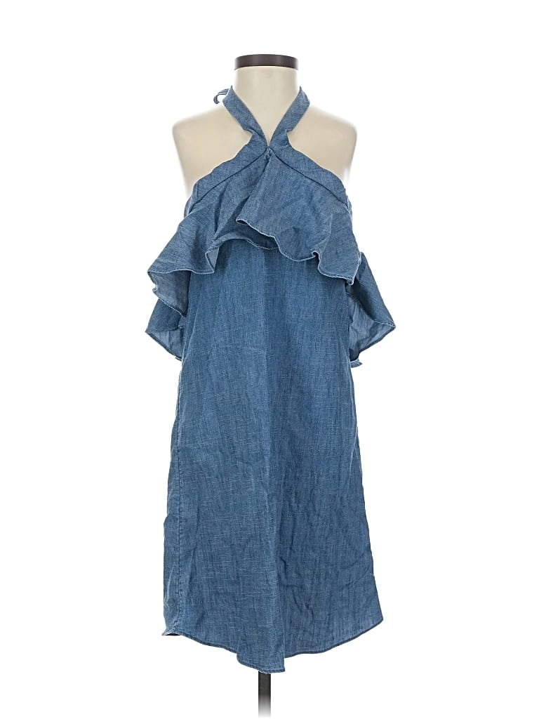Pre-owned Alice And Olivia Alice + Olivia Casual Dress In Blue
