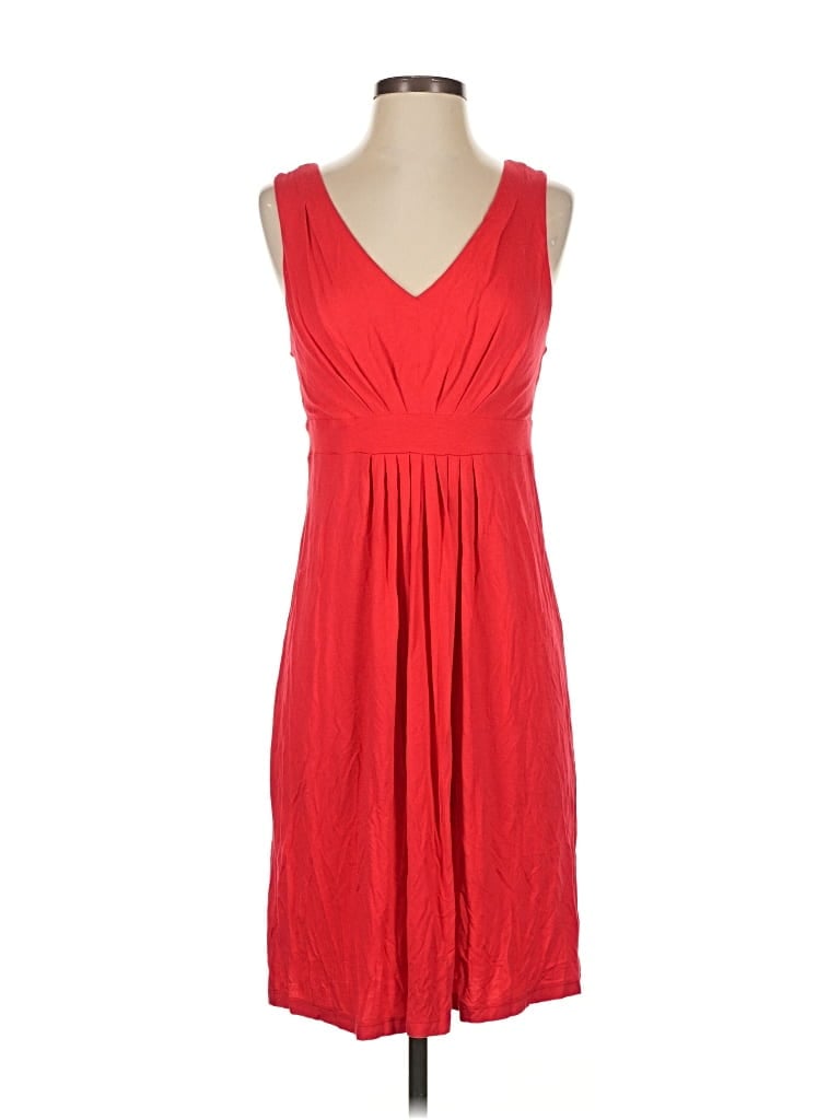 Pre-owned Ann Taylor Loft Casual Dress In Red