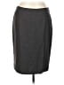 Ted Baker London Solid Gray Wool Skirt Size 10 (4) - photo 1