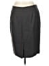 Ted Baker London Solid Gray Wool Skirt Size 10 (4) - photo 2