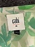 CAbi 100% Polyester Tropical Green Casual Dress Size M - photo 7