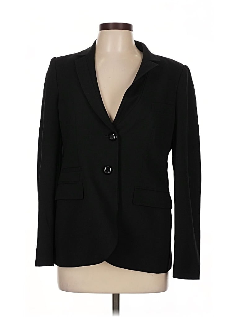 Pre-owned Armani Collezioni Wool Blazer Jacket In Black