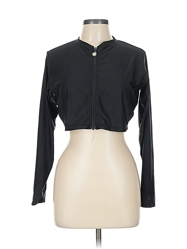 Pre-owned Uv Skinz Track Jacket In Black