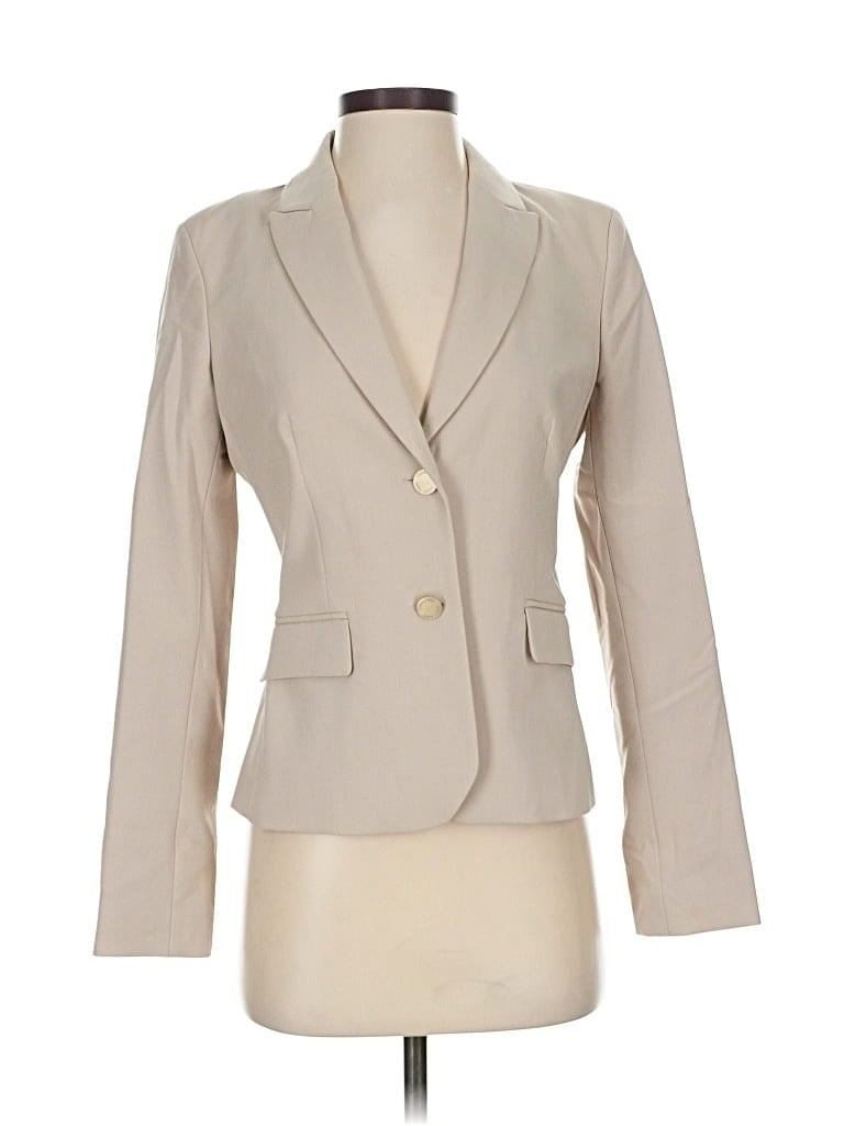 Pre-owned Calvin Klein Blazer Jacket In White