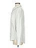 Equipment Metallic Ivory Gray Long Sleeve Blouse Size M - photo 5