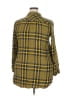 Splash Plaid Yellow 3/4 Sleeve Button-Down Shirt Size 18 - photo 2