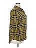Splash Plaid Yellow 3/4 Sleeve Button-Down Shirt Size 18 - photo 4