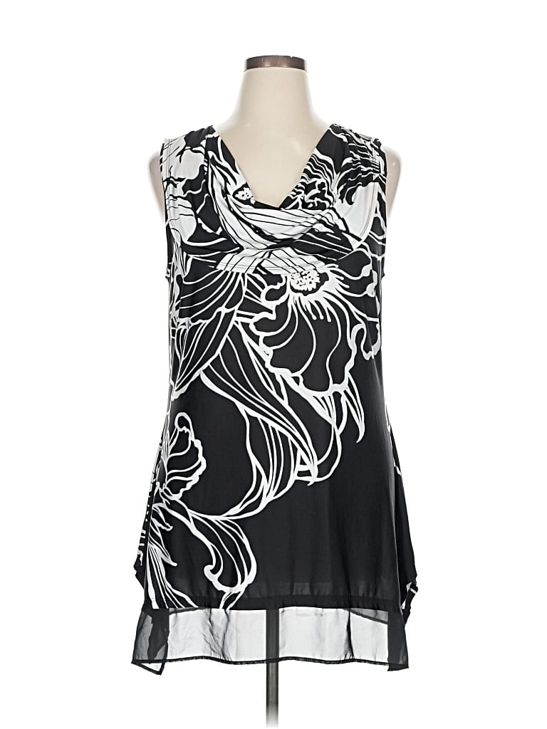 Pre-owned Roz & Ali Casual Dress In Black