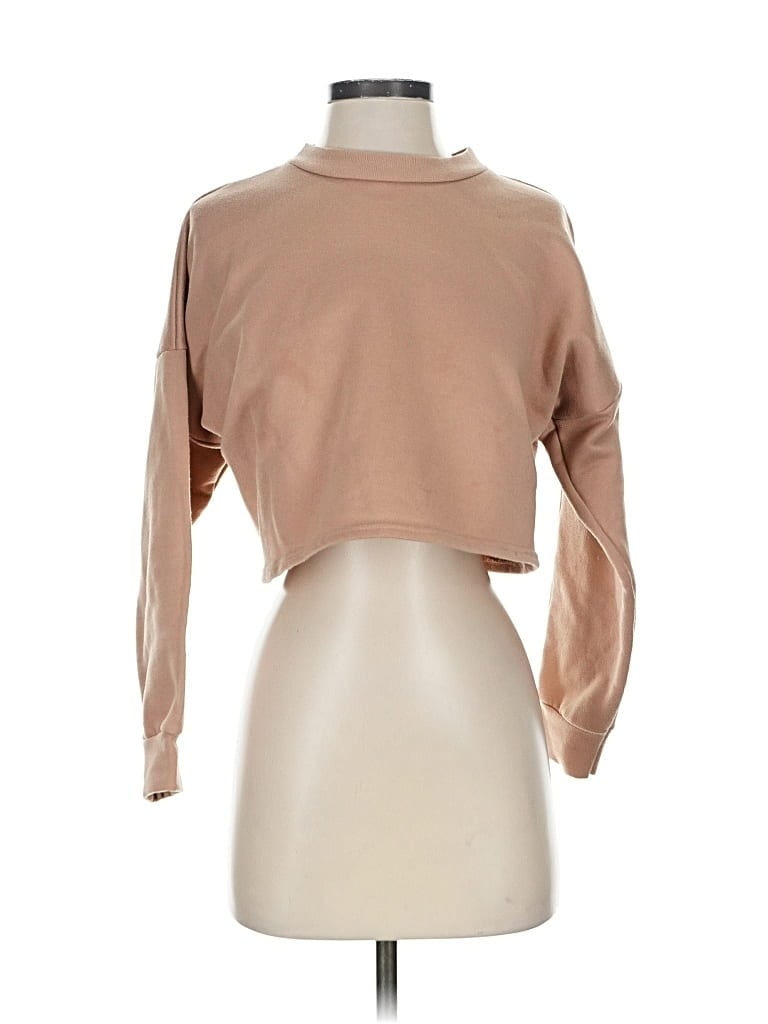 Pre-owned Nasty Gal Inc. Sweatshirt In Brown