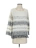 Soft Joie Stripes Gray White Pullover Sweater Size S - photo 1