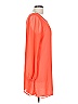 Honey Punch 100% Polyester Solid Orange Casual Dress Size L - photo 4