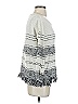 Soft Joie Stripes Gray White Pullover Sweater Size S - photo 4