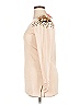Say What? Tan Long Sleeve Blouse Size XL - photo 5