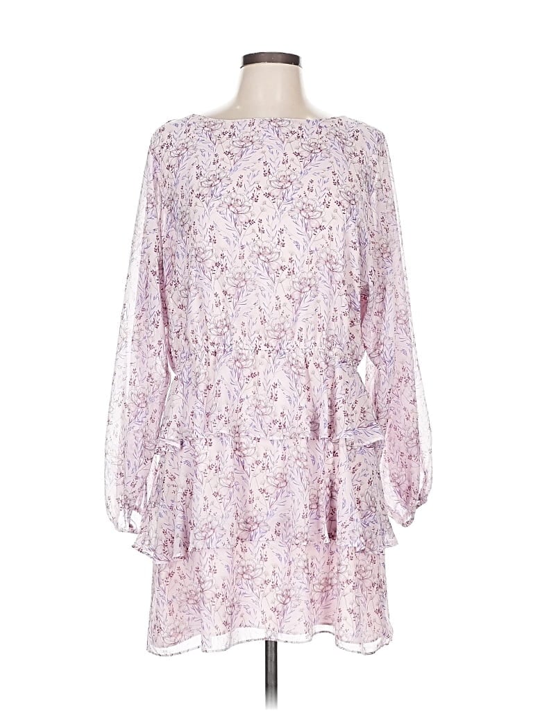 Pre-owned 1.state Casual Dress In Purple