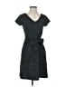 Ann Taylor LOFT Tweed Gray Casual Dress Size 0 - photo 1
