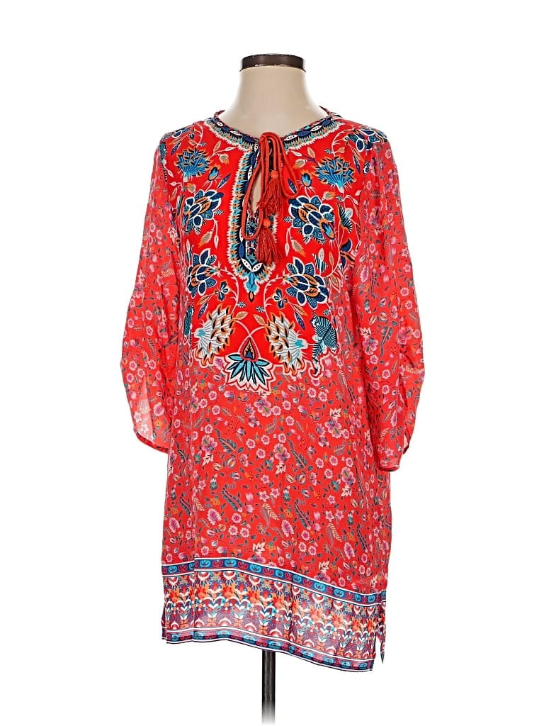 Pre-owned Tolani Casual Dress In Red