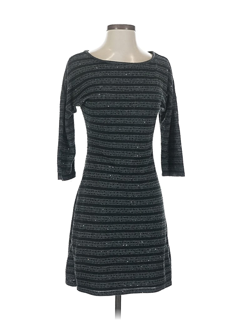 Pre-owned Express Casual Dress In Gray