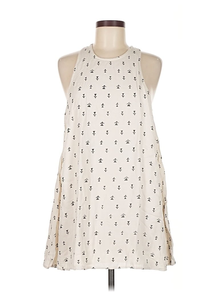 Pre-owned Billabong Casual Dress In White